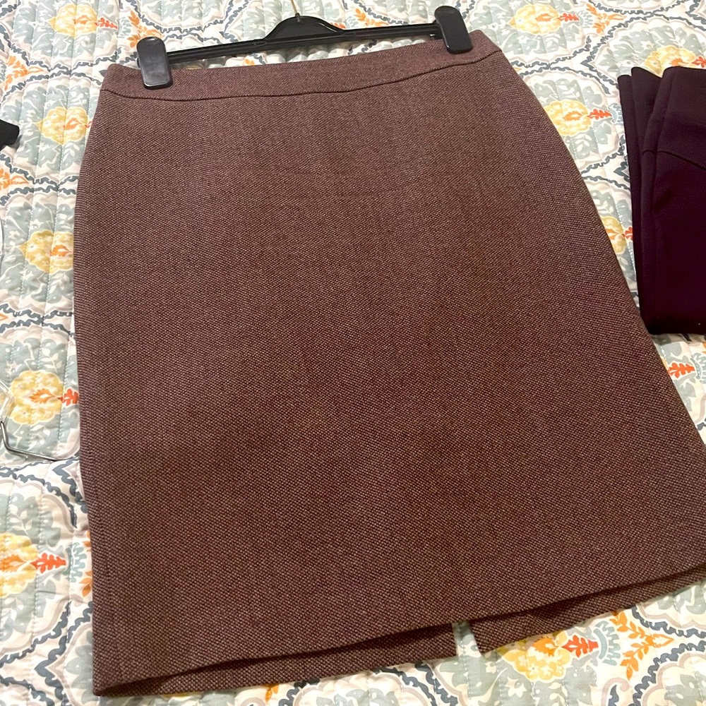 Brooks brothers midi skirt